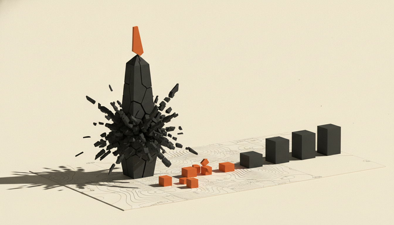 Editorial illustration for Big-Bang Transformations Carry Big Risk: How to Stage Enterprise Change